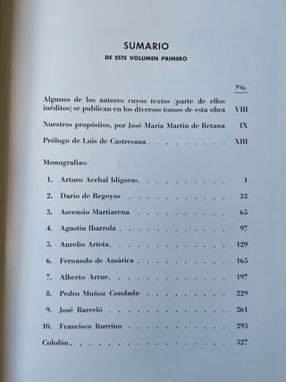 I. PINTORES Y ESCULTORES VASCOS libro