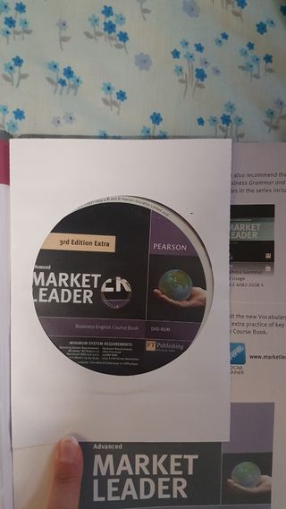 Libro inglés Advanced market leader