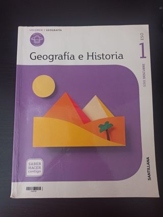 libros historia Santillana 1eso