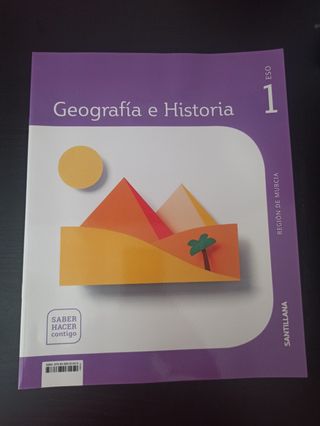 libros historia Santillana 1eso