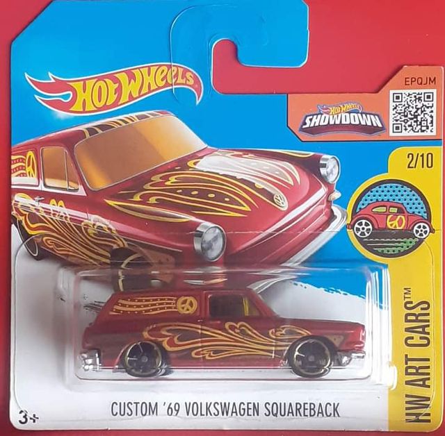 Hot wheels custom 69 volkswagen squareba