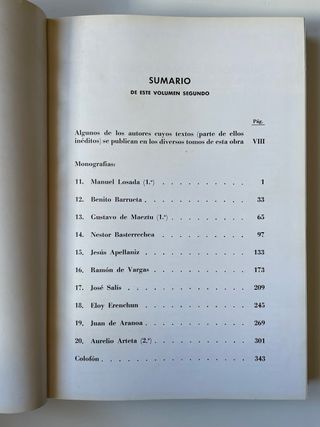 II. PINTORES Y ESCULTORES VASCOS. Libro