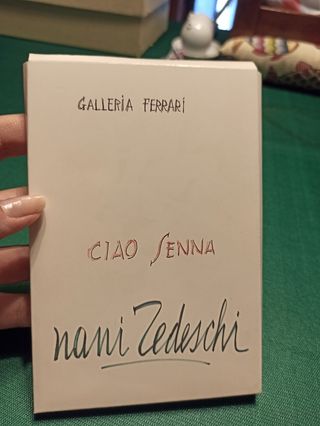 Cartoline Ciao Senna Nani Tedeschi