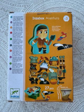 Caja puzzle de piezas imantadas