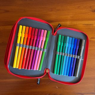 CARS Astuccio scolastico a 3 scomparti