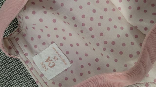 Vestido niña peto  12 a 18 meses