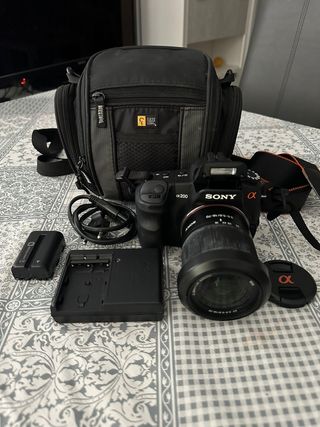 Cámara Réflex Sony a200
