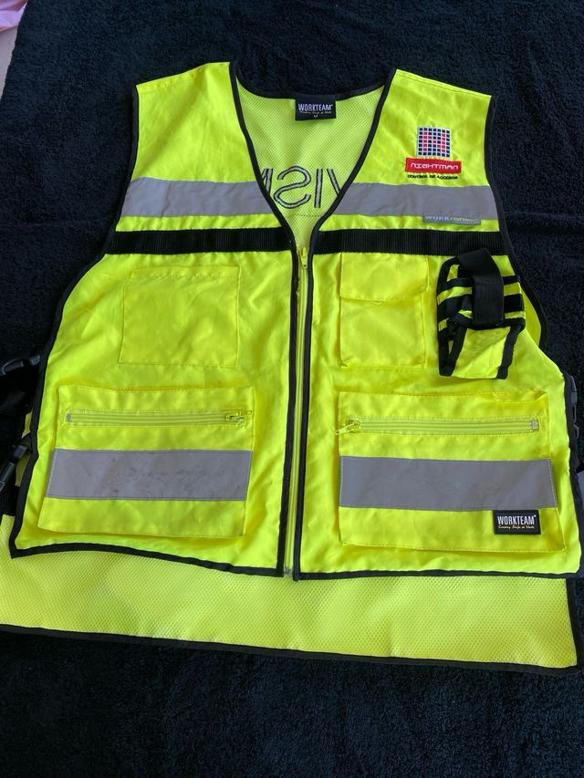 CHALECO FLUORESCENTE TRABAJO