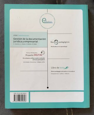 Gestión de la documentación jurídica y empresarial