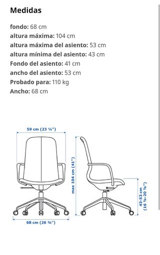 Silla escritorio