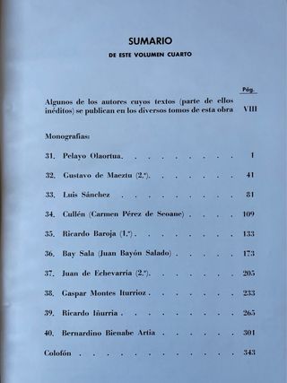 IV. PINTORES Y ESCULTORES VASCOS. Libro