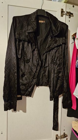 Giacca spolverino nera