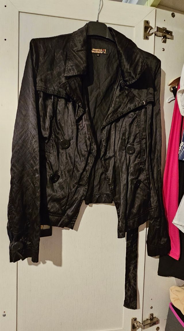 Giacca spolverino nera