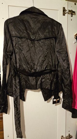 Giacca spolverino nera