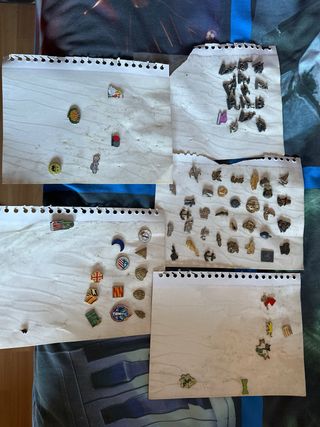Coleccion Pins (Pines) aprox 120 unidades