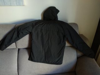 Anorak negro talla s