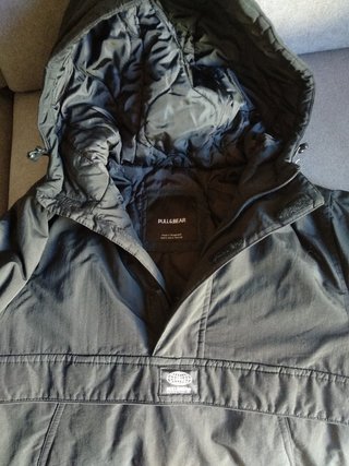 Anorak negro talla s