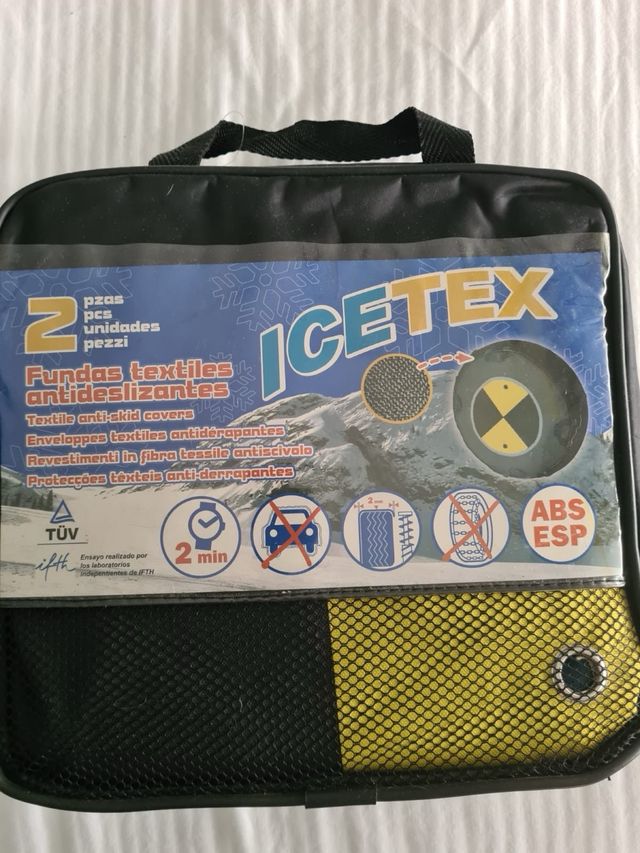 Cadenas nieve textil