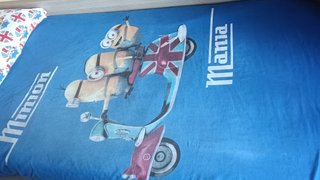 Funda nórdica Minions cama de 90 cms.
