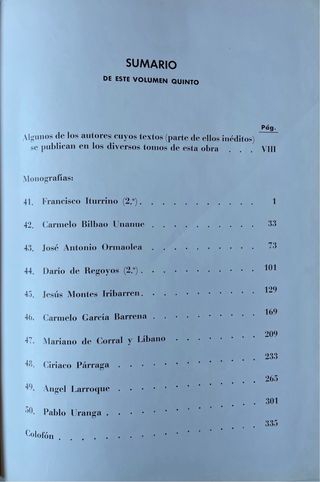 V. PINTORES Y ESCULTORES VASCOS. Libro