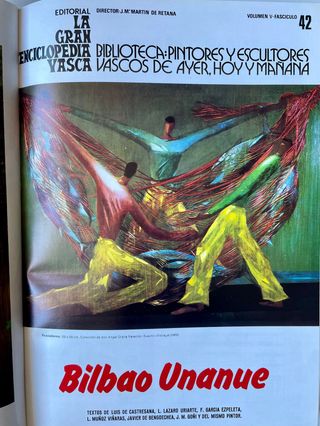 V. PINTORES Y ESCULTORES VASCOS. Libro