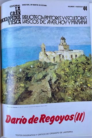 V. PINTORES Y ESCULTORES VASCOS. Libro