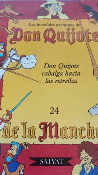Aventuras de Don Quijote en versión infantil
