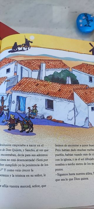 Aventuras de Don Quijote en versión infantil