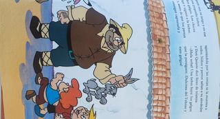 Aventuras de Don Quijote en versión infantil