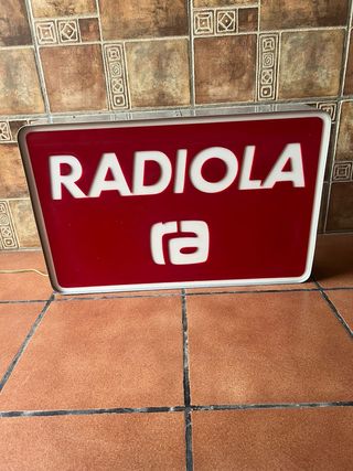 CARTEL LUMINOSO ANTIGUO