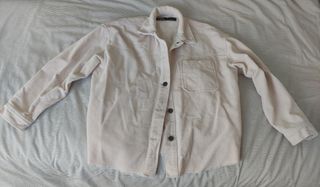 Sobrecamisa de pana de zara