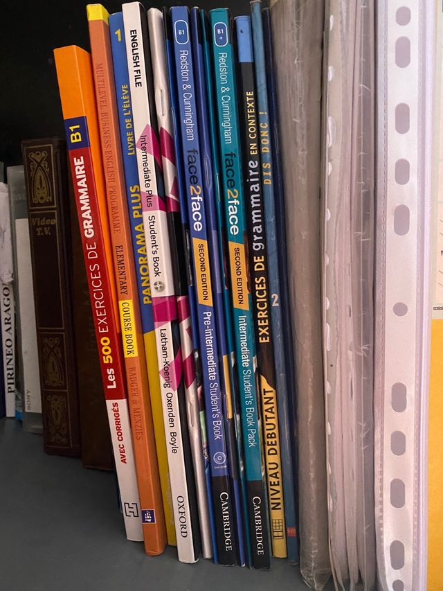 Libros de estudiar ingles y frances