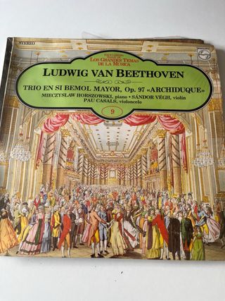 Lote vinilo los grandes temas de la musica