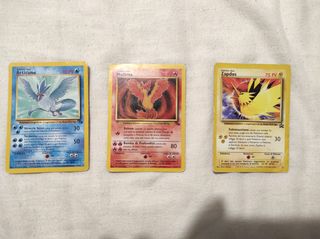 Tre leggendari prima generazione pokemon