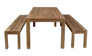 Mesa comedor madera teca