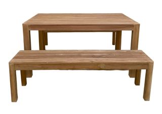 Mesa comedor madera teca