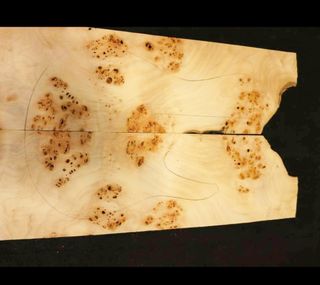 Madera Luthier guitarra o bajo 