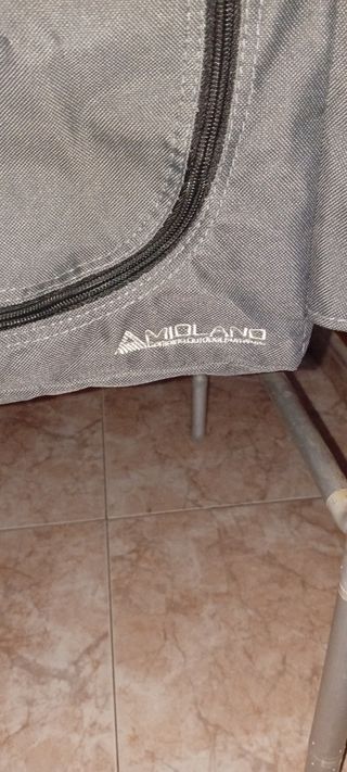 Mesa cocina camping con almacenamiento