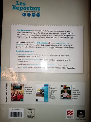 Libro de Inglés 1 eso les reporters