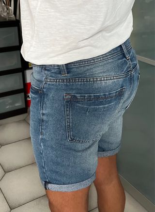 Pantaloncini corti in denin