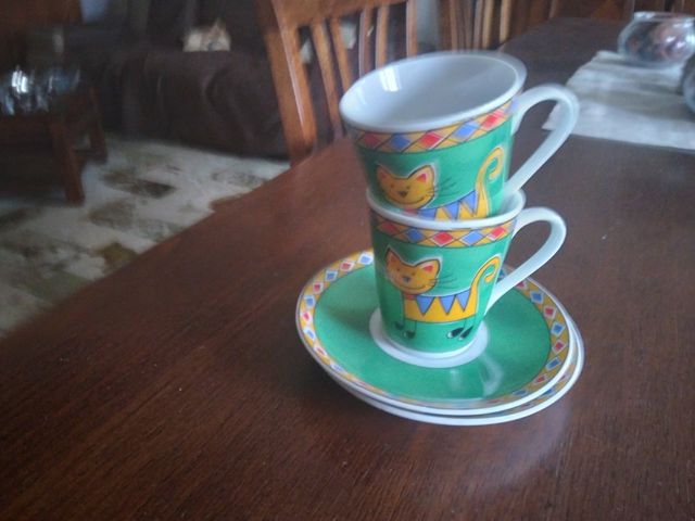 Tazzine caffè gatti