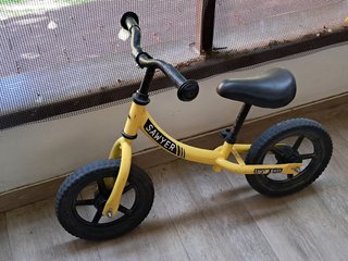 Bicicleta sin pedales