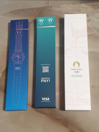 Swatch speciali Olimliadi Parigi 2024