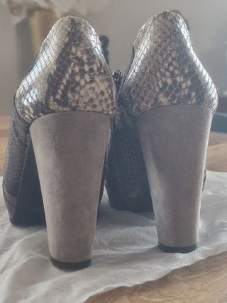 Zapatos Animal Print Pitón T.36