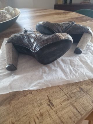 Zapatos Animal Print Pitón T.36