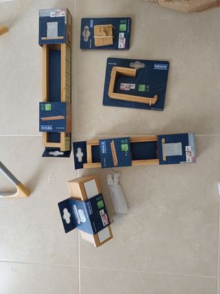 Accesorios baño bambú