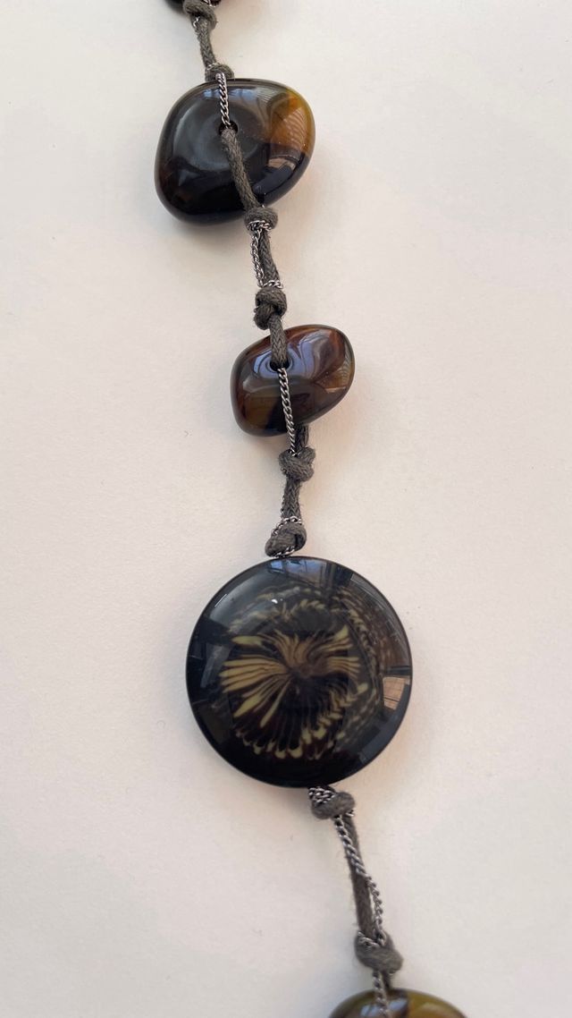 Collar de Piedras con pulsera a juego