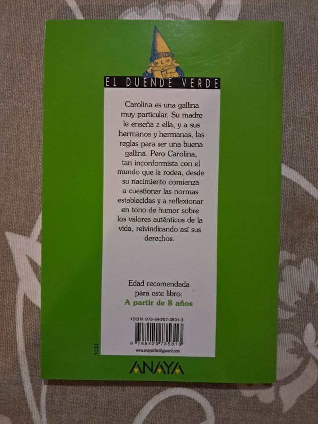 Libro Memorias de una gallina