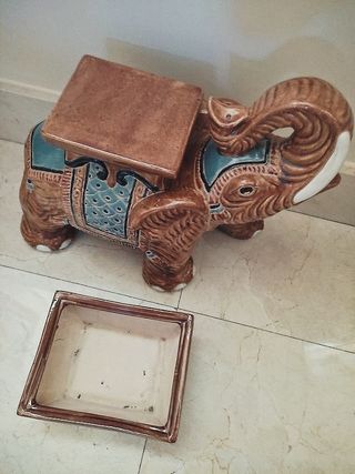 Elefante Porcelana Vidriada Vietnam