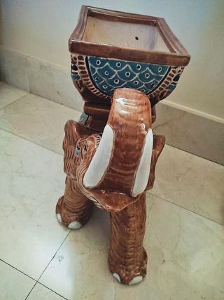 Elefante Porcelana Vidriada Vietnam